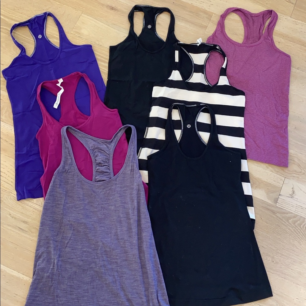 Bundle of Lululemon work out tanks